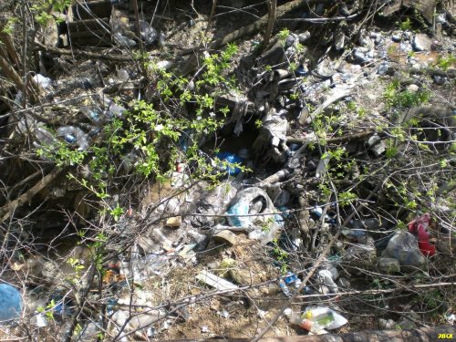 Cвалка на Платовском проспеке в г. Новочеркасске